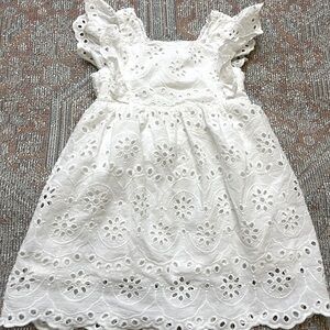 Zara Toddler Eyelet Dress 3T-4T